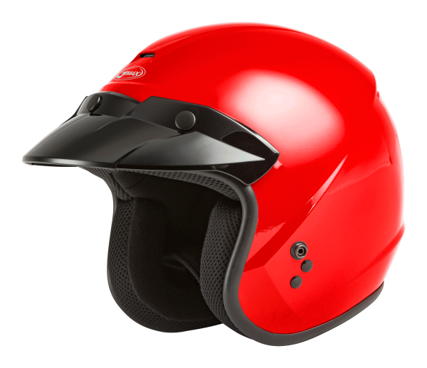 GMAX - OF-2 OPEN-FACE HELMET RED XS - Image 1