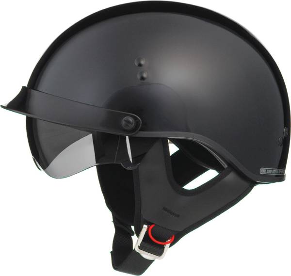 GMAX - GM55 FULL DRESS HALF HELMET BLACK M - Image 1