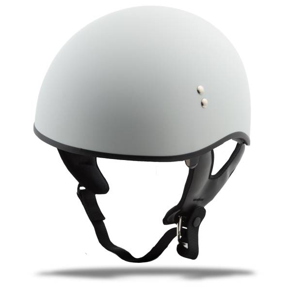 GMAX - HH-65 HALF HELMET NAKED MATTE WHITE 2X - Image 1