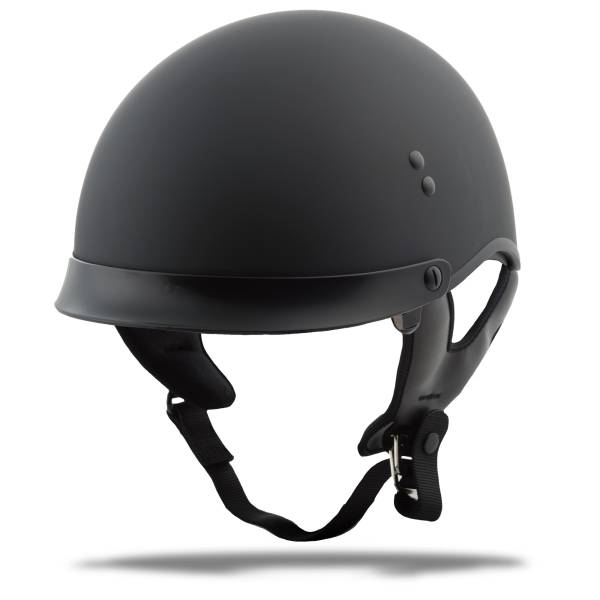 GMAX - HH-65 HALF HELMET FULL DRESSED MATTE BLACK 2X - Image 1