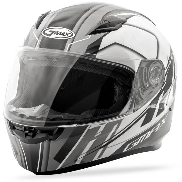 GMAX - FF-49 FULL-FACE ROGUE HELMET WHITE/BLACK 2X - Image 1