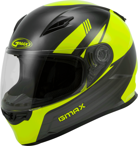 GMAX - FF-49 FULL-FACE DEFLECT HELMET HI-VIS/GREY XS - Image 1