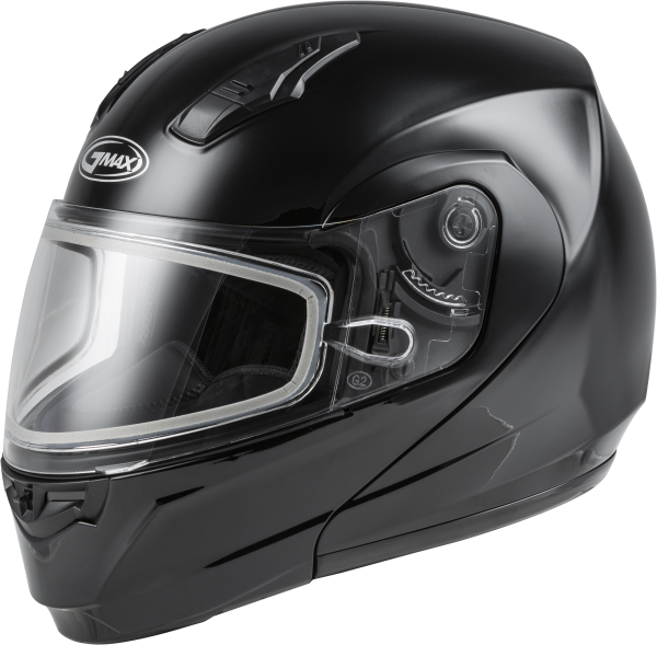 GMAX - MD-04S MODULAR SNOW HELMET BLACK 2X - Image 1