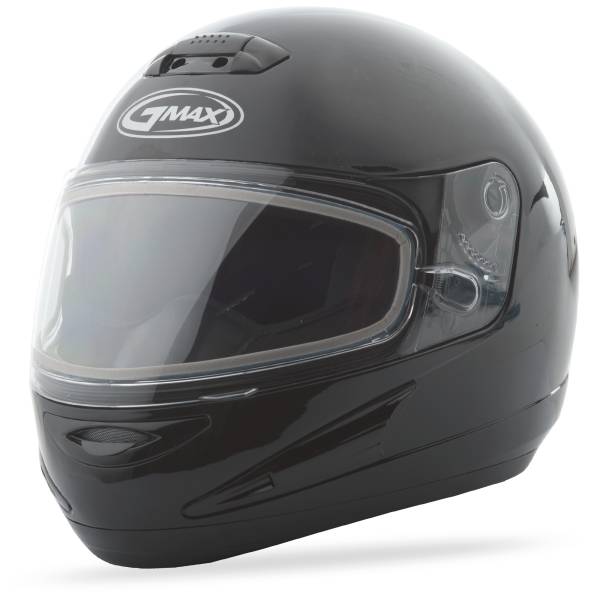 GMAX - GM-38S FULL-FACE SNOW HELMET BLACK LG - Image 1