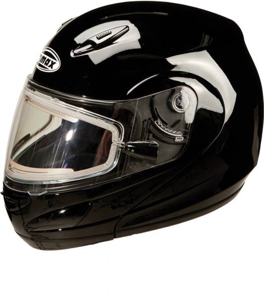 GMAX - GM-44S MODULAR HELMET BLACK W/ELECTRIC SHIELD 2X - Image 1