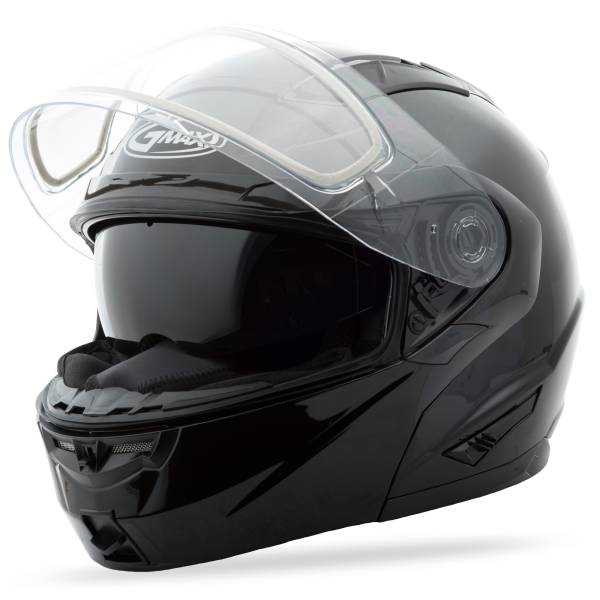 GMAX - GM-64S MODULAR CARBIDE SNOW HELMET BLACK 2X - Image 1