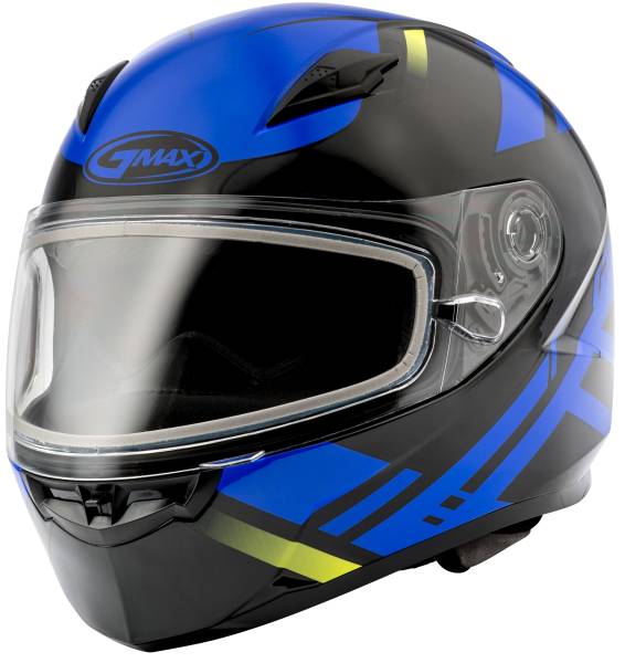 GMAX - FF-49 FULL-FACE BERG SNOW HELMET BLACK/BLUE 2X - Image 1