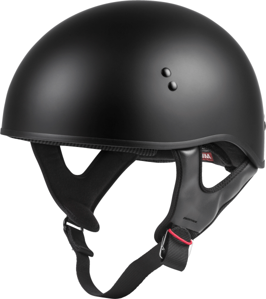 GMAX - HH-45 HALF HELMET NAKED MATTE BLACK LG - Image 1