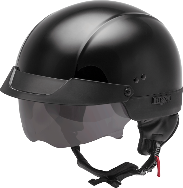 GMAX - HH-75 HALF HELMET BLACK XS - Image 1