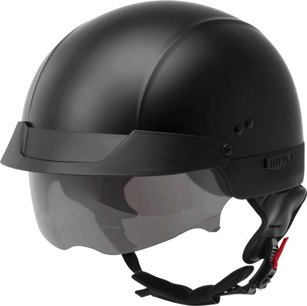 GMAX - HH-75 HALF HELMET MATTE BLACK 2X - Image 1