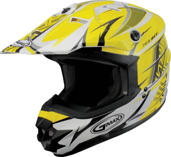 GMAX - GM76X PLAYER YELLOW/WHITE/BLACK L - Image 1