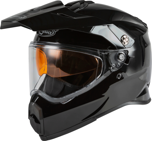 GMAX - AT-21S ADVENTURE SNOW HELMET BLACK 2X - Image 1