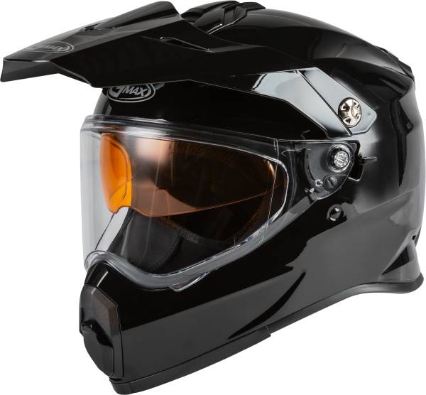 GMAX - YOUTH AT-21Y ADVENTURE SNOW HELMET BLACK YL - Image 1