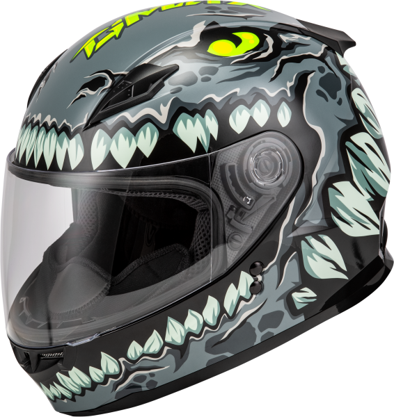 GMAX - YOUTH GM-49Y DRAX HELMET GREY YL - Image 1