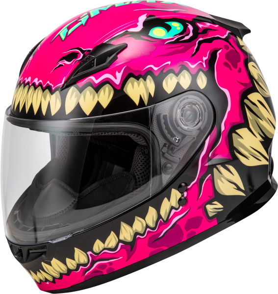 GMAX - YOUTH GM-49Y DRAX HELMET PINK YL - Image 1