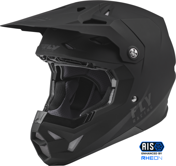 FLY RACING - FORMULA CP SOLID HELMET MATTE BLACK XS - Image 1