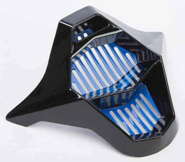 FLY RACING - KINETIC BLOCK OUT HELMET MOUTHPIECE BLUE/BLACK - Image 1