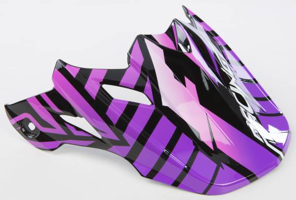 FLY RACING - THREE.4 HELMET VISOR (PURPLE/PINK) - Image 1