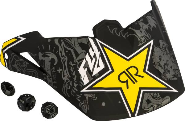 FLY RACING - ELITE VISOR ROCKSTAR - Image 1