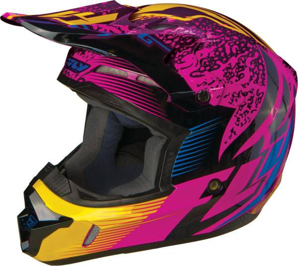 FLY RACING - KINETIC INVERSION HELMET WILD 2X - Image 1