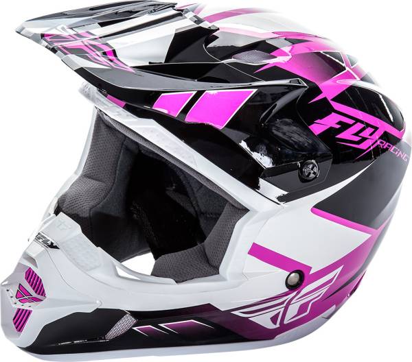 FLY RACING - KINETIC IMPULSE HELMET PINK/BLACK/WHITE XS - Image 1