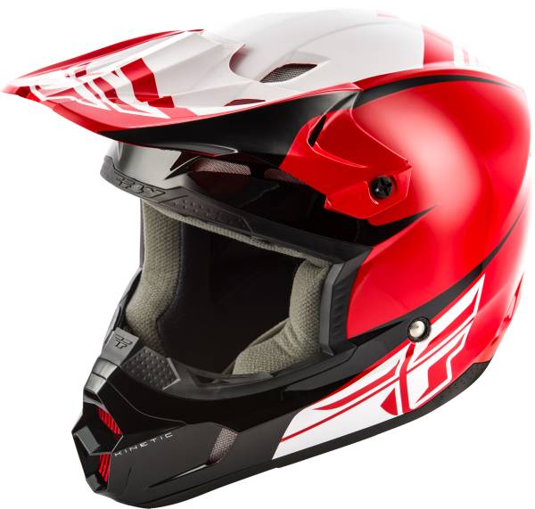 FLY RACING - KINETIC SHARP HELMET RED/BLACK SM - Image 1