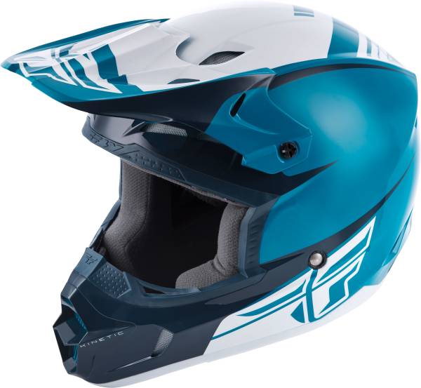 FLY RACING - KINETIC SHARP HELMET BLUE 2X - Image 1