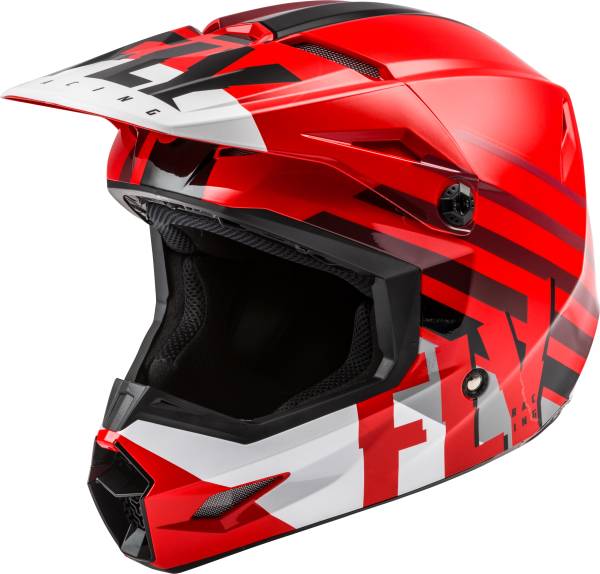 FLY RACING - KINETIC THRIVE HELMET RED/WHITE/BLACK XS - Image 1