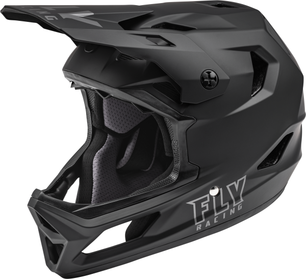 FLY RACING - RAYCE BICYCLE HELMET MATTE BLACK LG - Image 1