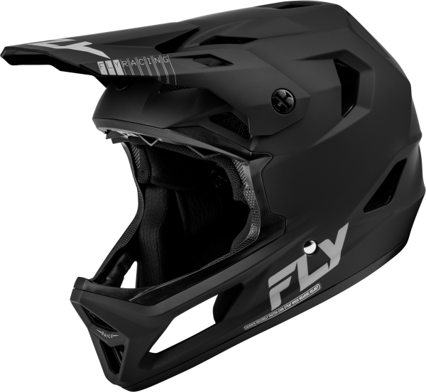 FLY RACING - RAYCE BICYCLE HELMET MATTE BLACK LG - Image 1