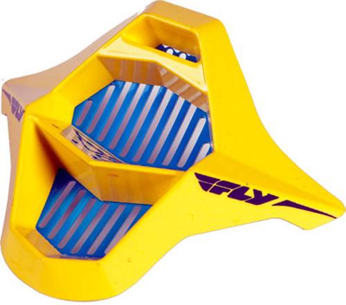 FLY RACING - GRAPHITI MOUTHPIECE (YELLOW) - Image 1