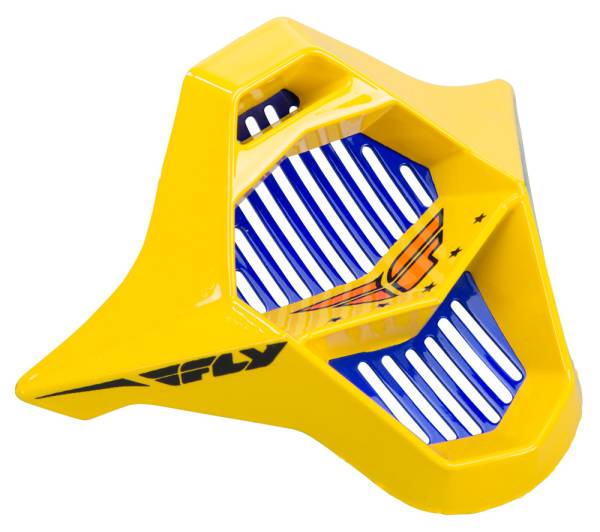 FLY RACING - KINETIC PRO MOUTHPIECE SHORT REPLICA YELLOW - Image 1