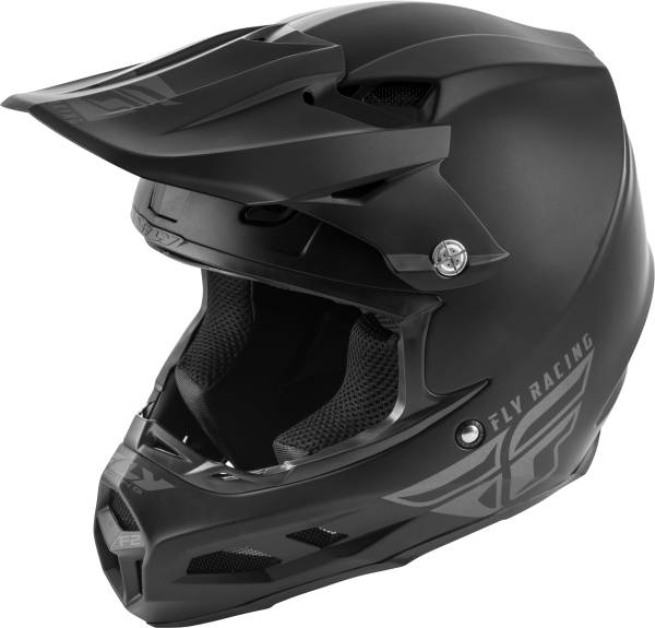 FLY RACING - F2 CARBON SOLID HELMET MATTE BLACK 2X - Image 1