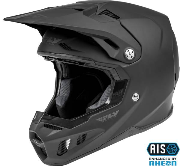 FLY RACING - FORMULA CC SOLID HELMET MATTE BLACK XS - Image 1