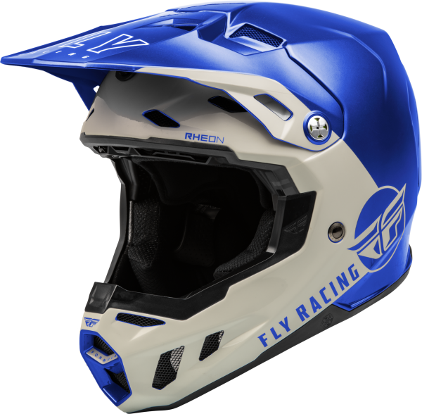 FLY RACING - FORMULA CC CENTRUM HELMET METALLIC BLUE/LIGHT GREY 2X - Image 1