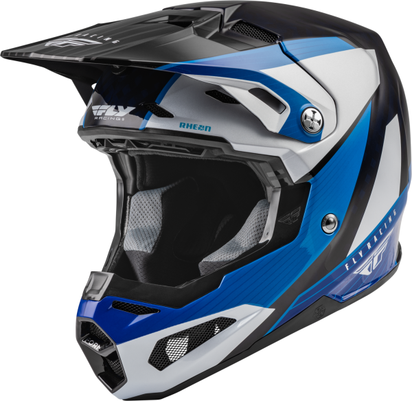 FLY RACING - YOUTH FORMULA CRB PRIME HELMET BLUE/WHITE/BLUE CARBON YL - Image 1