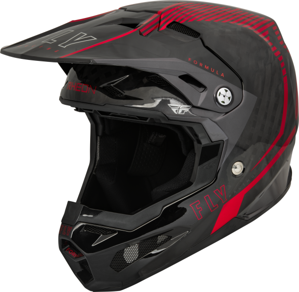 FLY RACING - FORMULA CARBON TRACER HELMET RED/BLACK 2X - Image 1