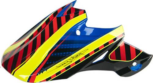 FLY RACING - F2 VISOR (BLUE/RED) - Image 1