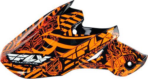 FLY RACING - F2 VISOR ORANGE - Image 1