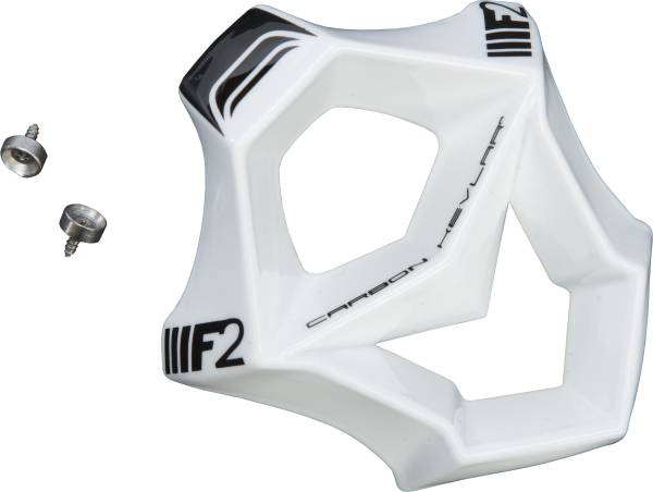 FLY RACING - F2 MOUTHPIECE BLACK/WHITE - Image 1