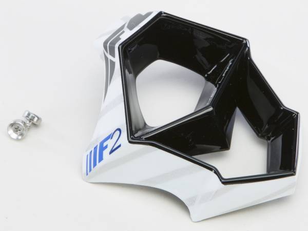 FLY RACING - F2 CARBON CANARD MOUTHPIECE BLUE/WHITE/BLACK - Image 1