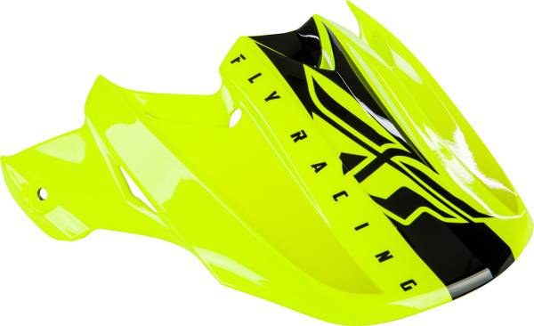 FLY RACING - F2 CARBON SHIELD HELMET VISOR HI-VIS/YELLOW - Image 1