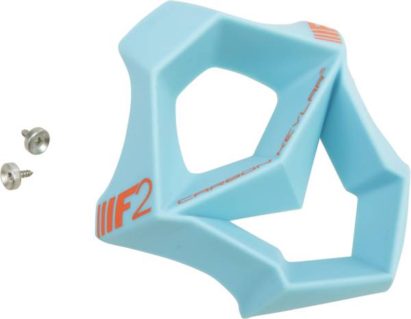 FLY RACING - F2 REWIRE MOUTHPIECE MATTE BLUE/ORANGE - Image 1