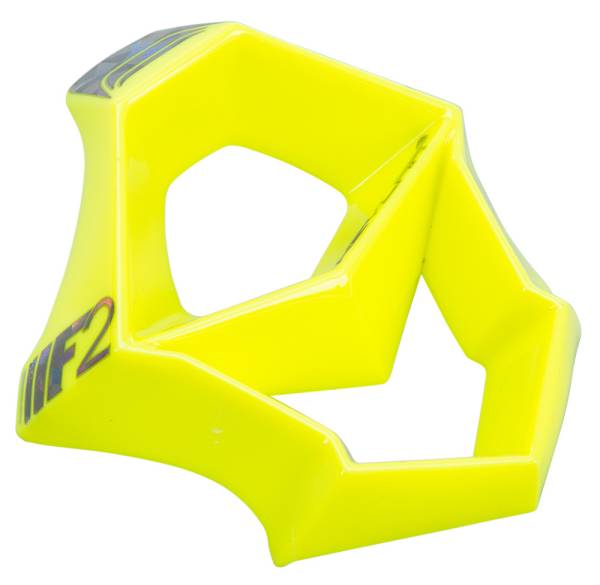 FLY RACING - F2 CARBON FASTBACK MOUTHPIECE BLACK/HI-VIS - Image 1