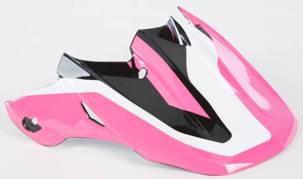 FLY RACING - F2 CARBON PURE HELMET VISOR PINK/WHITE/BLACK - Image 1