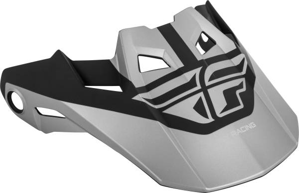 FLY RACING - FORMULA VISOR MATTE BLACK/SILVER XL-2X - Image 1