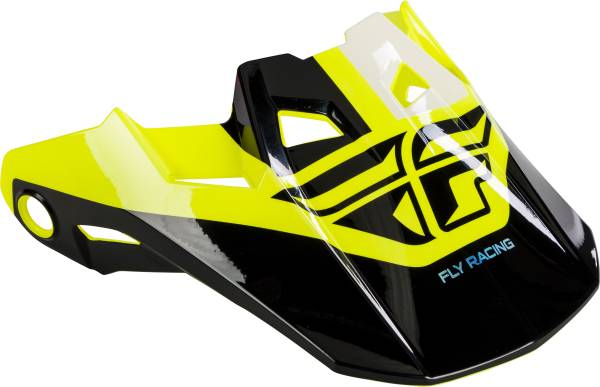 FLY RACING - FORMULA VISOR BLACK/HI-VIS MD-LG - Image 1