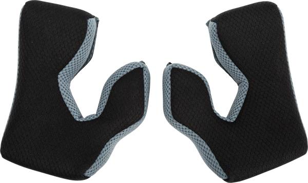 FLY RACING - FORMULA CHEEK PAD BLACK/COOL GREY 2X 35MM - Image 1