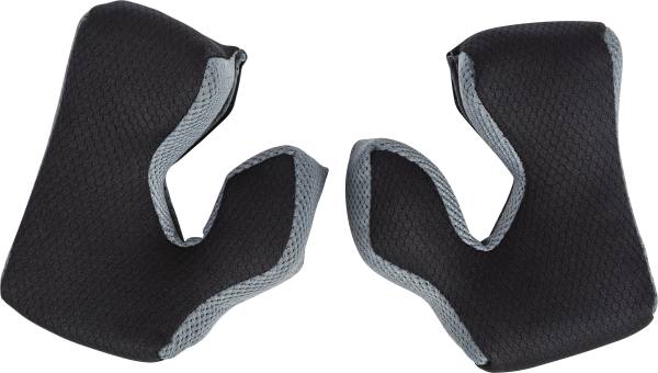 FLY RACING - FORMULA CHEEK PAD BLACK/COOL  GREY  2X  15MM - Image 1