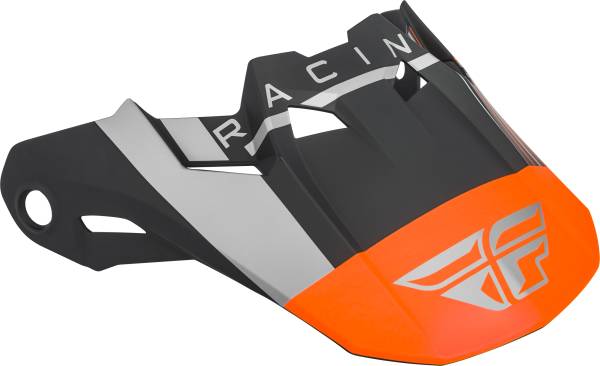 FLY RACING - FORMULA VECTOR HELMET VISOR MATTE ORANGE/GREY/BLACK MD-LG - Image 1